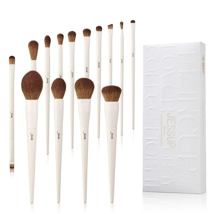 Luxury 14-Piece Vegan Makeup Brush Set