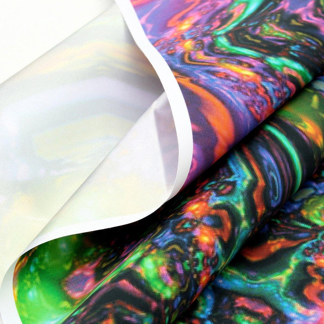 100cmx60cm Psychedelic Trippy Art Silk Cloth Poster Photo Fabric Home Decor