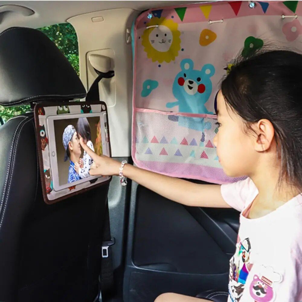 Versatile Car Headrest Phone and Tablet Holder ‚Äì Perfect for Kids and Entertainment on the Go