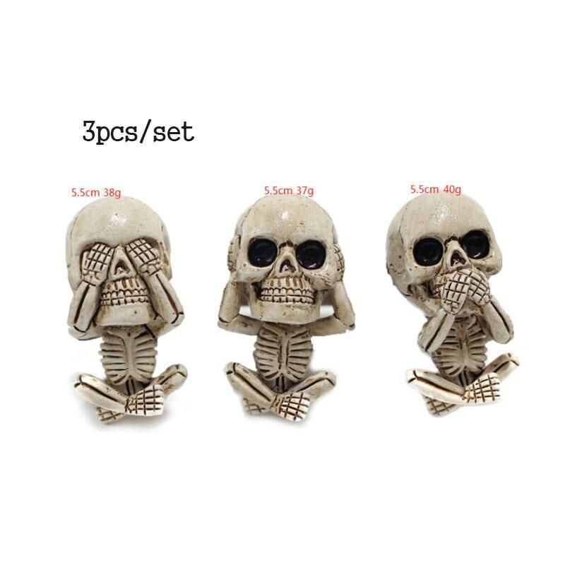 Creative Car Air Freshener Resin Skull For Auto Air Conditioning