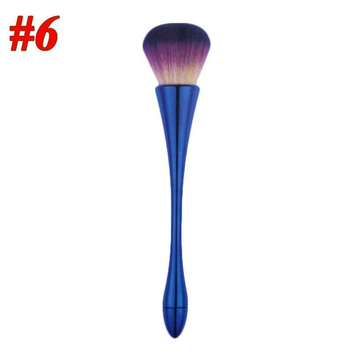 1Pc Varied Colorful Face Makeup Brushes Soft Contour Powder Blush Cosmetic Founation Brush - MRSLM