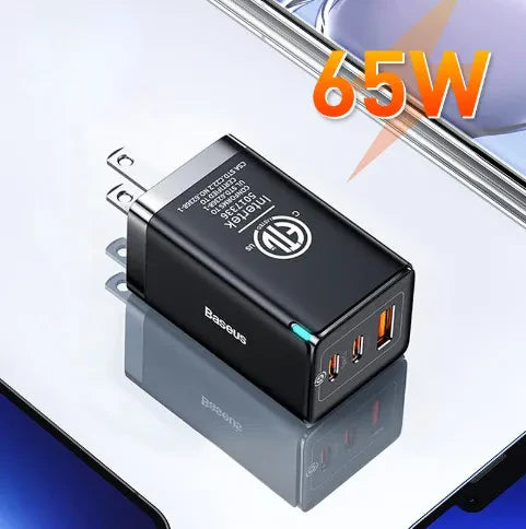 Ultimate 65W GaN Charger: Power Up Anywhere, Anytime