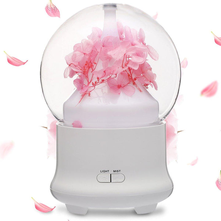 4 Colors Immortal Flower Mini Aroma Humidifier