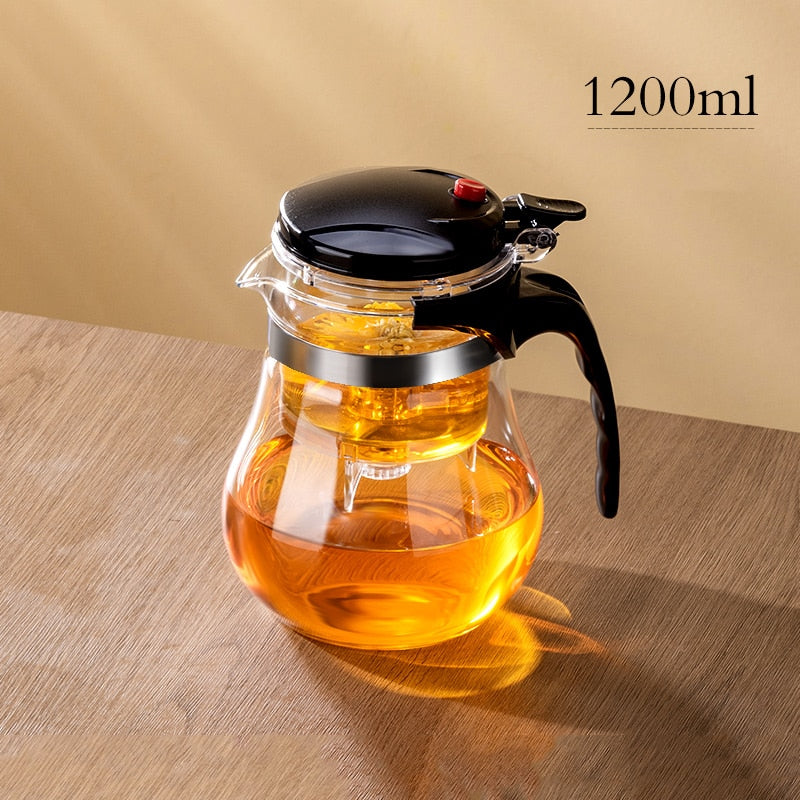 Glass Teapot With Infuser - Perfect for Brewing Your Favorite Tea