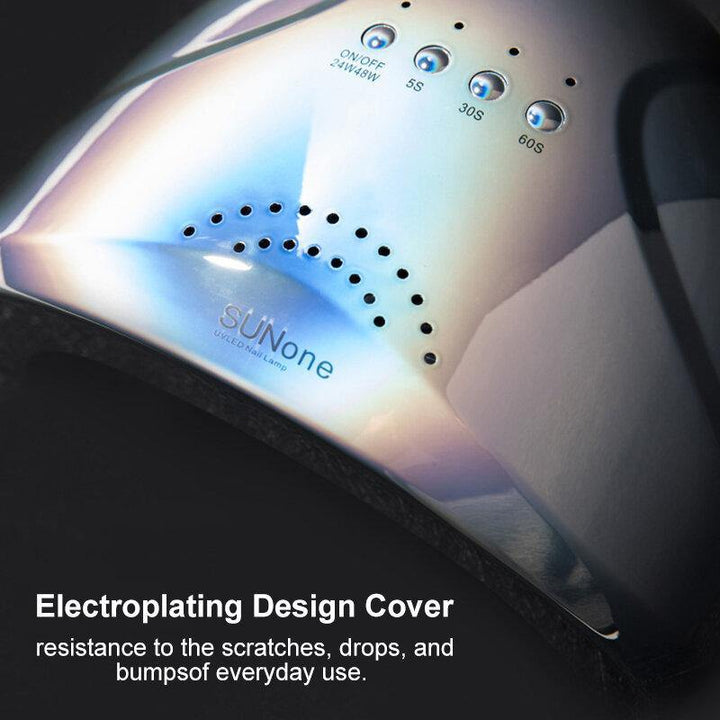 30 Lamp Beads Polished Electroplating Smart Induction LED Nail Dryer UV Lamp