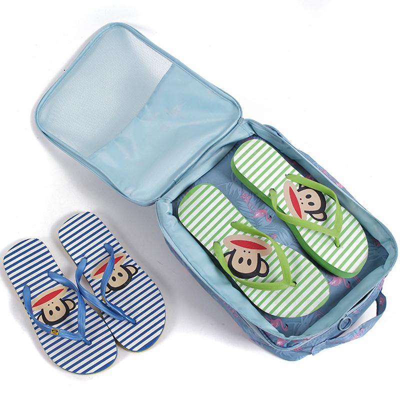 Travel Practical Portable Waterproof Shoes Bag Double Layer Shoes Storage Bag Travel Bag