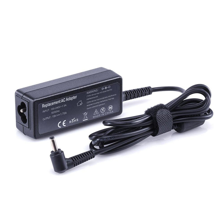 19V 40W 1.75A Laptop Power Adapter Notebook Charger Interface 4.0*1.35 for Asus Add the AC Cable