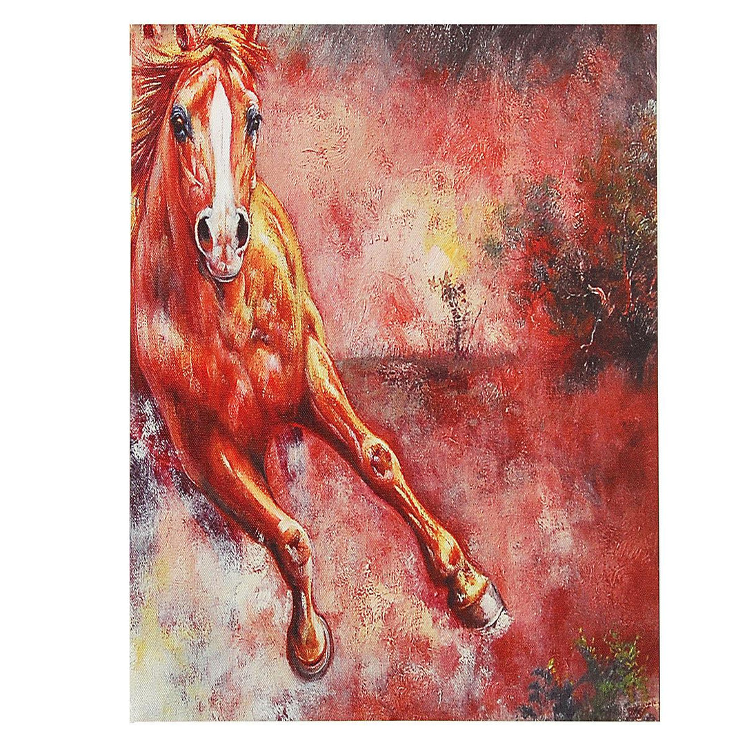 5 Panels Horses Modern Painting Wall Decoration Art Picture Hanging Drawing Living Bedroom Decoration no Frame