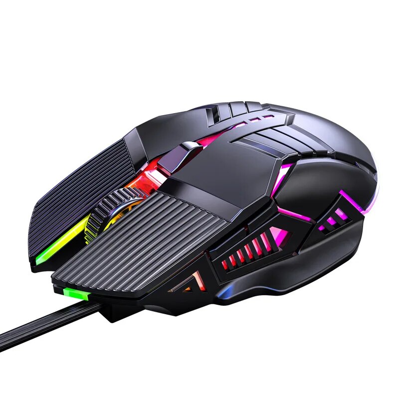 Ergonomic RGB Wired Gaming Mouse