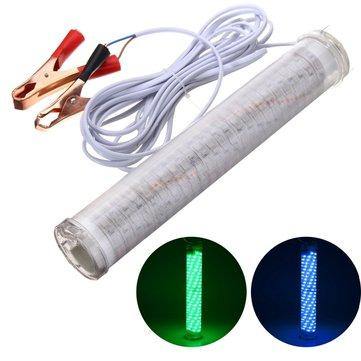 12V 30W LED Green/Blue Underwater Submersible Waterproof Fishing Light - MRSLM