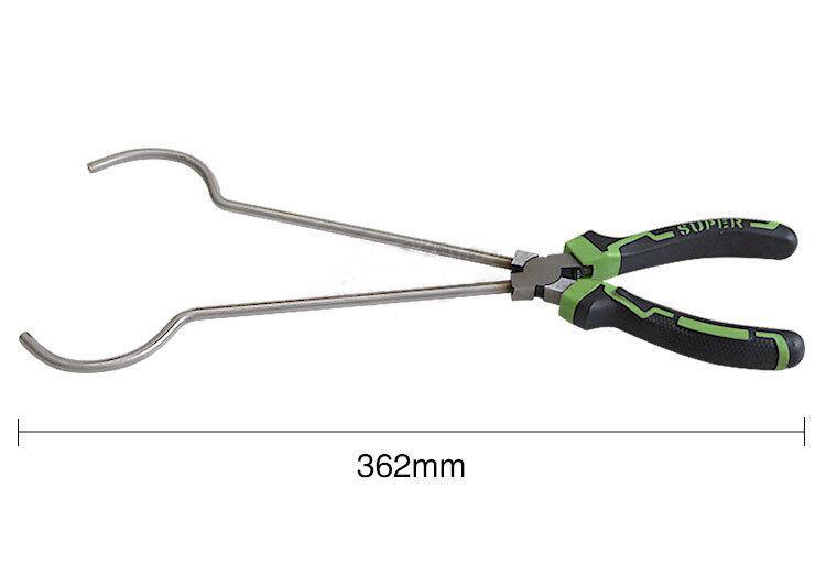 Rustproof Pick Up Crucible Tong Anti Corrosion Gold Melting Pliers Furnace Holder Clamp Casting Metal High Temperature Resistant