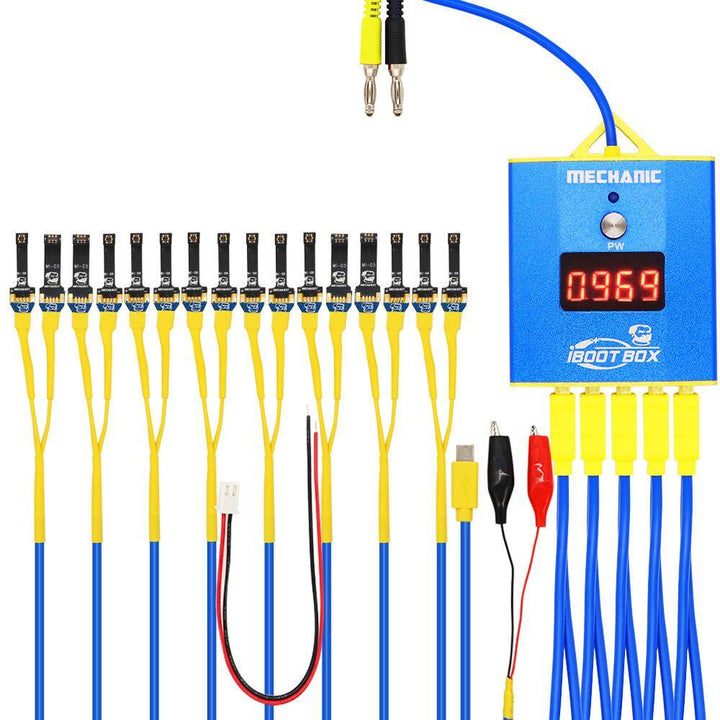 MECHANIC iBoot Box Phone Power Supply Test Cable Motherboard for iPhone Android Mobile phone Battery Repair Boot Line - MRSLM