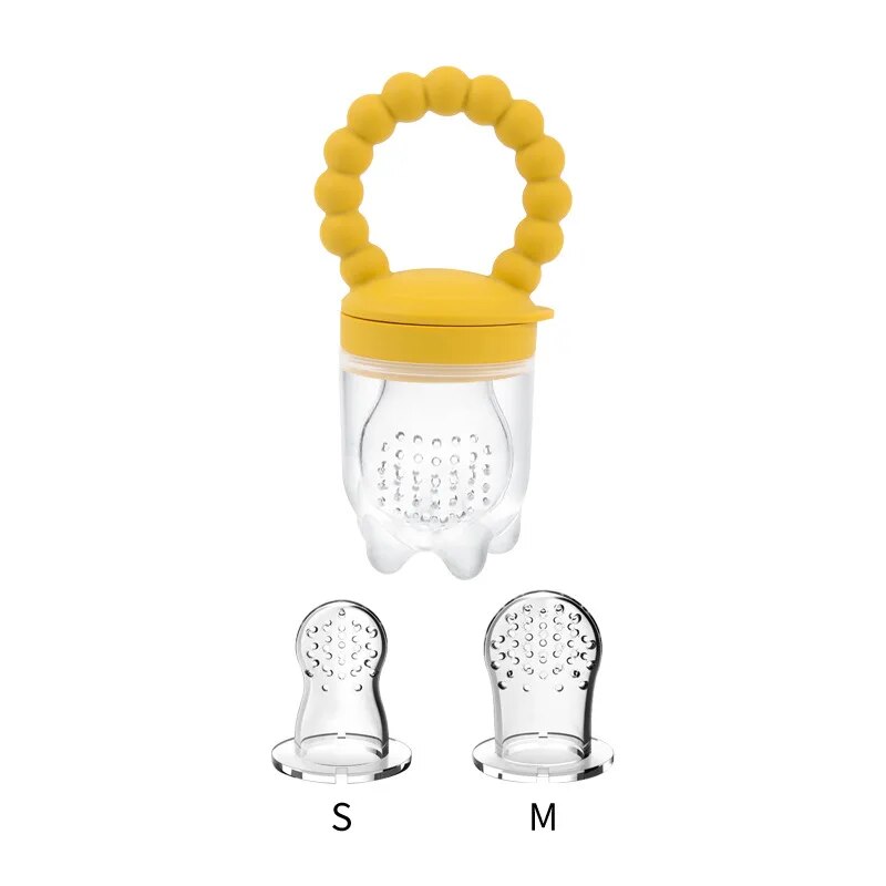 Silicone Baby Pacifier Feeder for Teething & Feeding