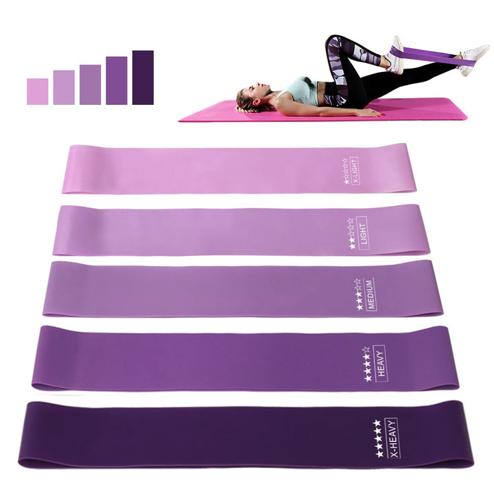 Multi-Level Resistance Bands for Full-Body Workout - Fitness, Yoga, Pilates & Strength Training