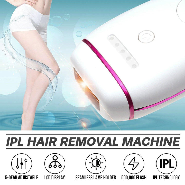 300000 Flashing IPL Painless Epilator Electric Body Hair Removal Epilator 5 Gears Energy Regulation US Plug / EU Plug Beauty Machine