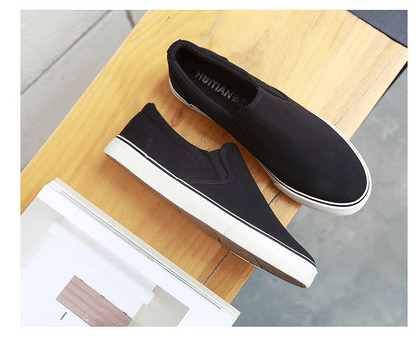 Canvas shoes, one foot, lazy casual shoes - MRSLM