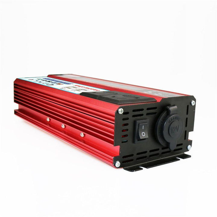 Display 2000W P eak Power Inverter 4USB Digital Inverter DC 12V/24V to AC 220V Modified Sine Wave Car Converter