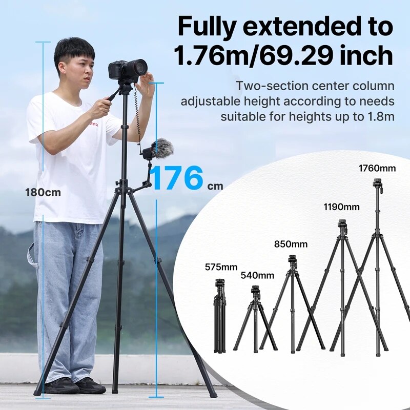 Ultimate Professional Horizontal Tripod: Capture Perfect Shots Every Time!