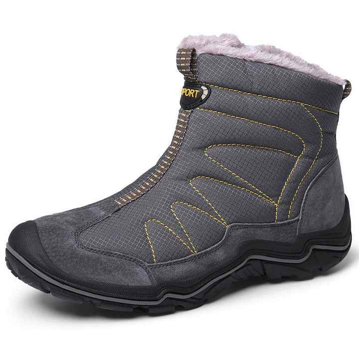 Men's Outdoor Leisure Hiking High-top Cotton Shoes