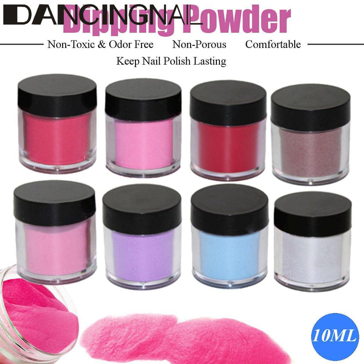 10ML Nail Dipping Powder without Lamp Cure Dip Powder Nails Natural Dry Beauty