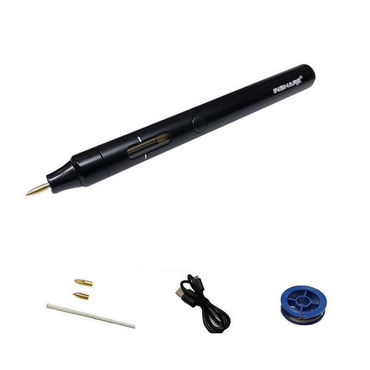 USB Charging Soldering Iron Quick Heating Portabl Wireless Electronic Maintenance Welding Tool Batteri Solder Iron Tool Kit - MRSLM