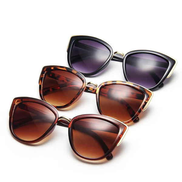 Luxury Retro Big Cat Eye Sunglasses for Women