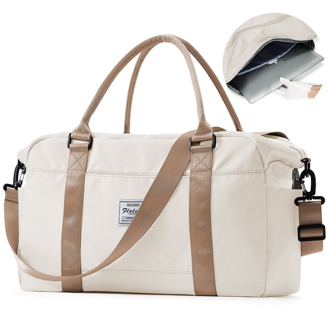 Stylish Weekender Travel Bag for Women - 18.5x8.6x14.56 in