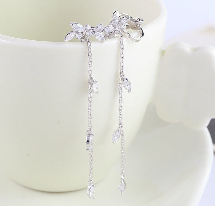 Fashion Crystal Earrings Long Tassels For Women