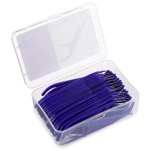 SOOCAS 300Pcs Dental Floss Picks Interdental Between Teeth Cleaner Tools with 6 Travel Handy Case from Ecosystem