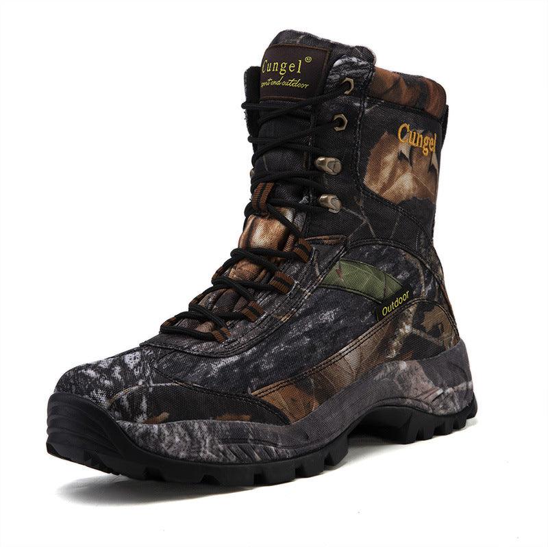 Men's Camouflage Anti-skid Anti-collision All-match High-top Martin Boots