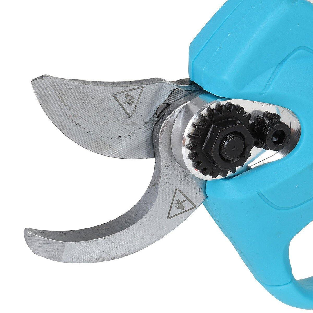 28mm Rechargeable Electric Pruning Scissors Branch Cutter Garden Tool