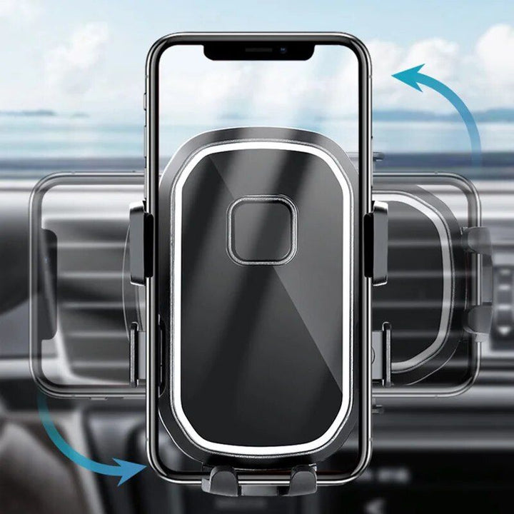 360¬∞ Rotating Auto-Gravity Phone Holder for Car Air Vent