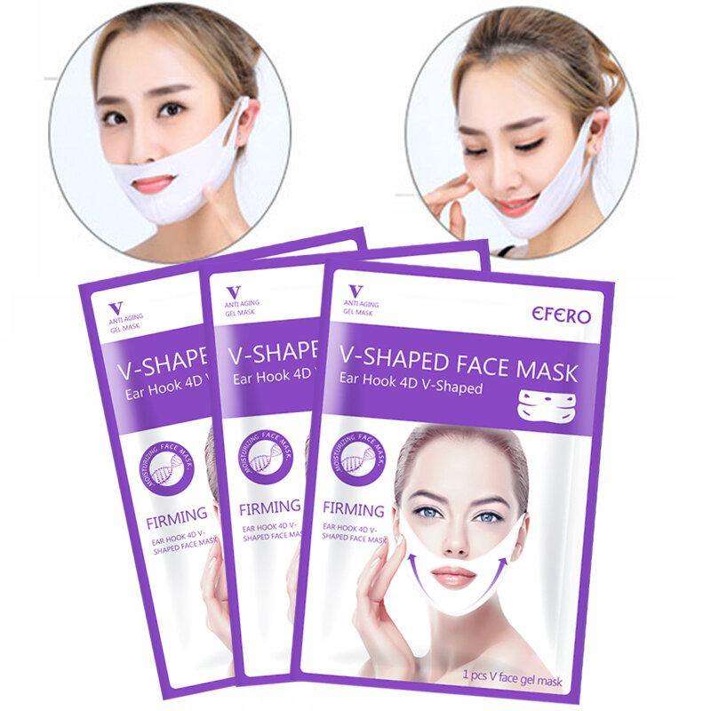 Lifting Face Masks V Shape Face Slim Chin Check Neck Lift Peel-off Mask V Shaper Face Slimming Bandage Skin Care