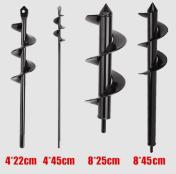 Charging Garden Screw Twist Pit Drill Bit