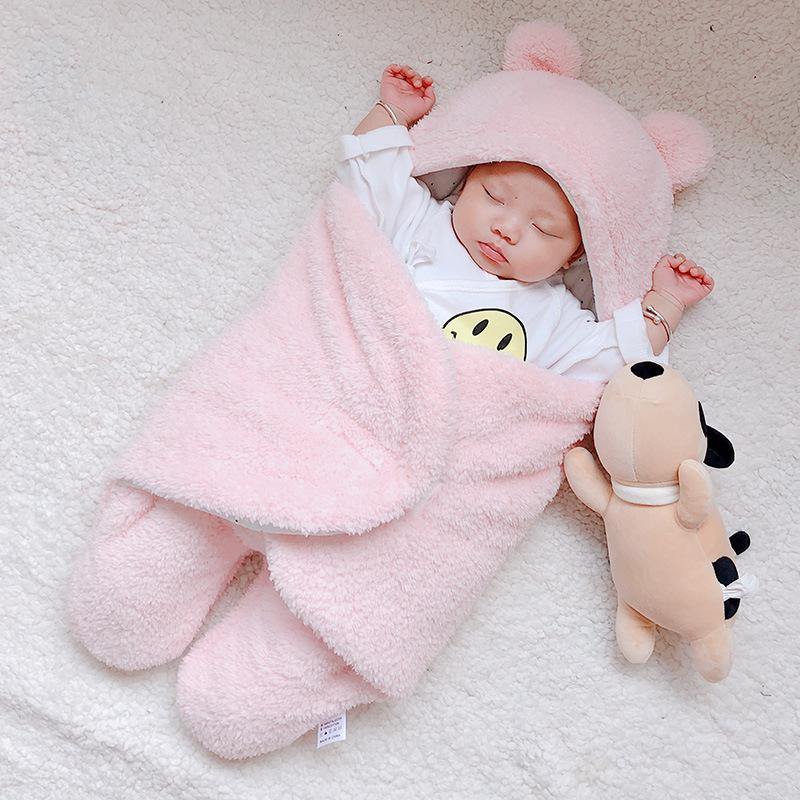 Baby Sleeping Bag Envelope for Newborn Baby Winter Swaddle Blanket - MRSLM