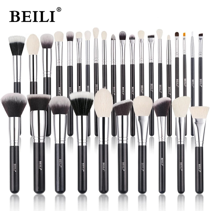 Professional 30PCS Black Makeup Brushes Set