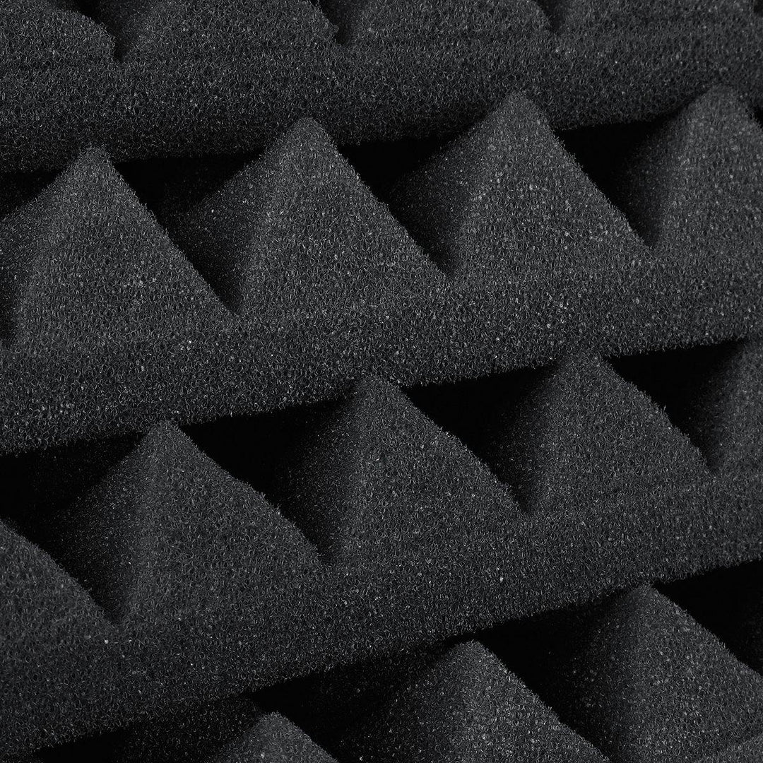 30x30x3cm 12PCS Soundproof Foams Sponge Sound Insulation Studio Wall Panel Tiles