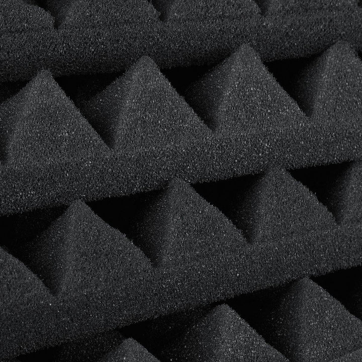 30x30x3cm 12PCS Soundproof Foams Sponge Sound Insulation Studio Wall Panel Tiles