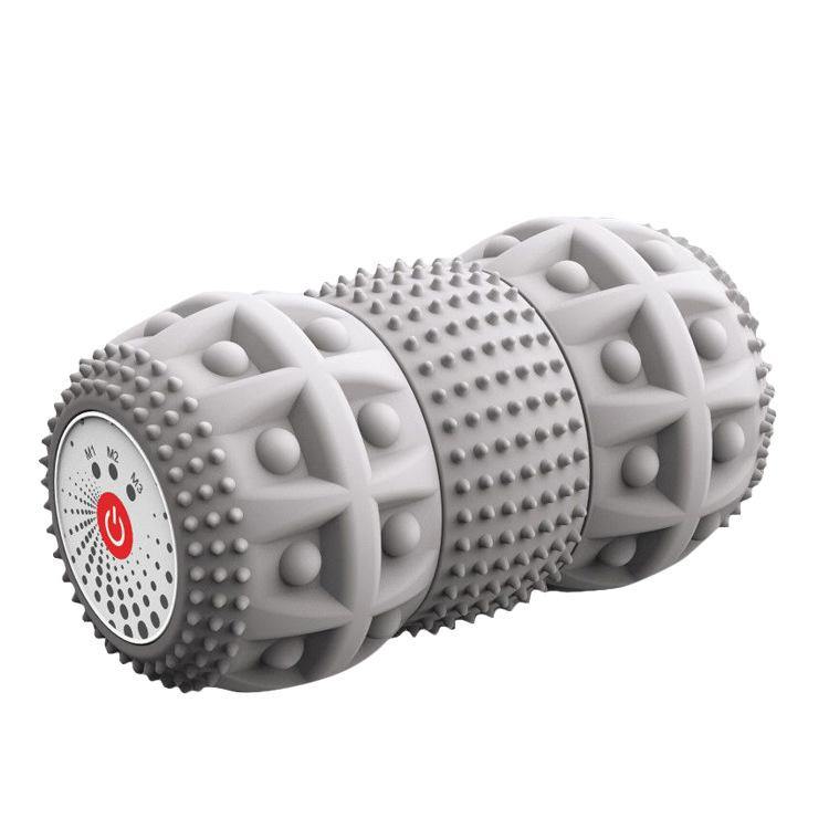 Electric Deep Tissue Foam Roller Vibrating Sports Recovery Peaunt Massage Ball - MRSLM