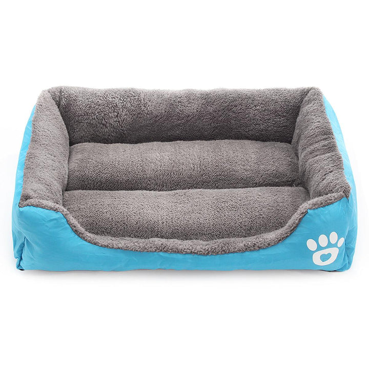 110x85x19cm Soft Dog Cat Bed Puppy Cushion House Pet Warm Kennel Mat Blanket - MRSLM