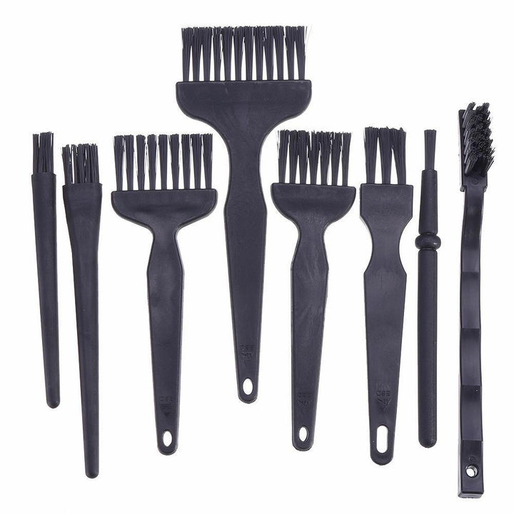 8Pcs BGA Repair Cleaning Brush Flux Paste PCB Repair Tools Kit Motherboard Anti Static Brush Mobile Phone Repair Tool