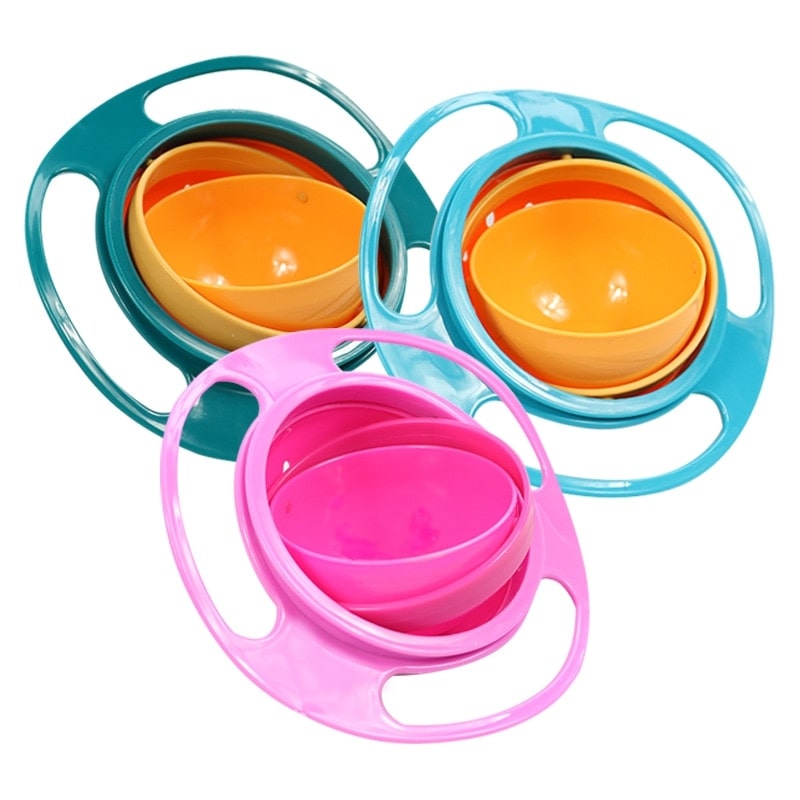 360-Degree Rotating Baby Bowl