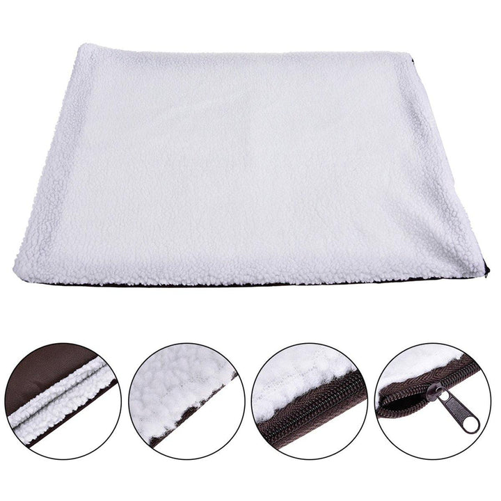 Self Heating Mat Pet Dog Bed Warming Cat Rug Thermal Washable Cushion Blanket