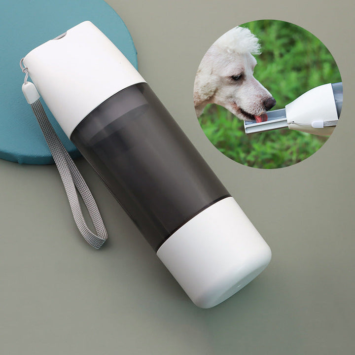 Zylo Travel Paws Pet Water Bottle and Feeder