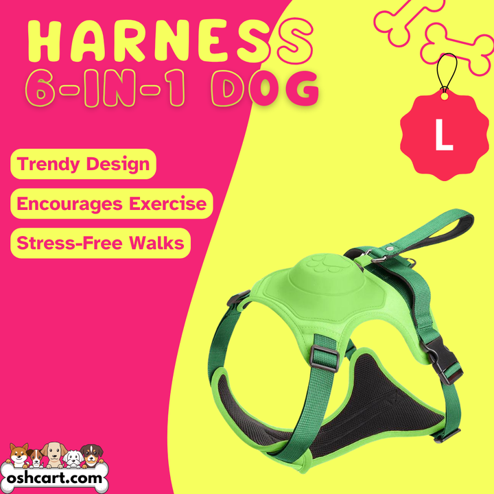 Zylo 6-In-1 Dog Harness