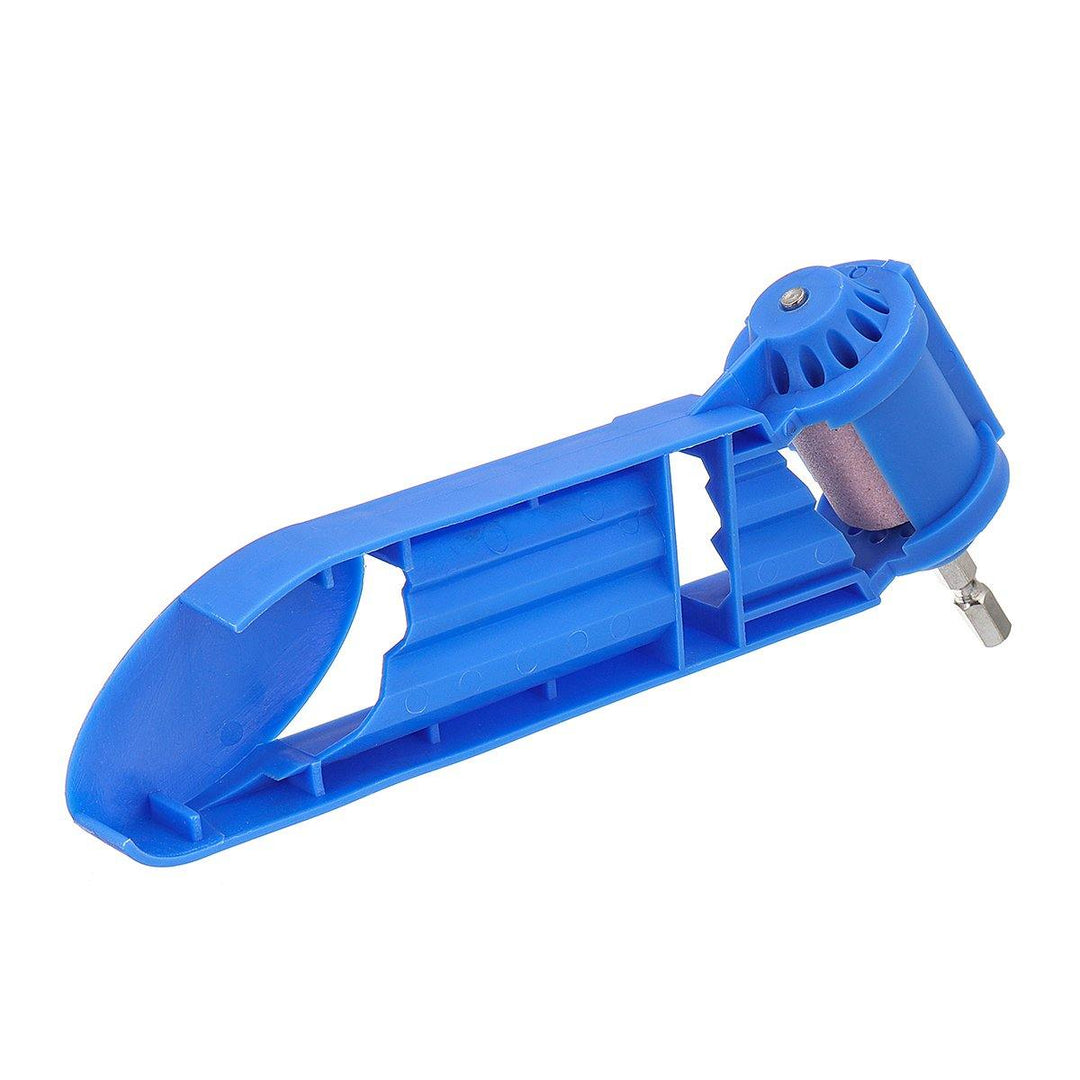 Drillpro Portable Drill Bit Sharpener 2-12.5mm Corundum Grinding Wheel Powered Tool For Drill Polishing