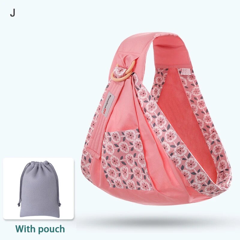 Breathable Baby Wrap Carrier: Dual-Use Sling & Nursing Cover