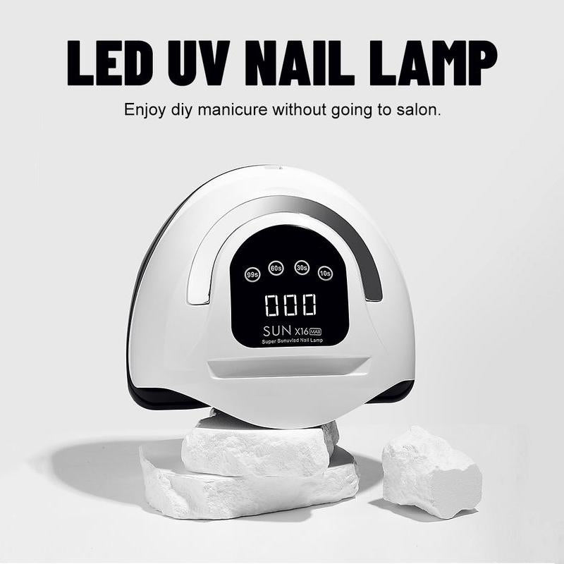 320W High Power UV LED Nail Lamp with 4 Timers & Smart Sensor