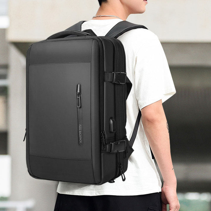 Multifunctional Large Capacity Expansion Waterproof Business Computer Backpack