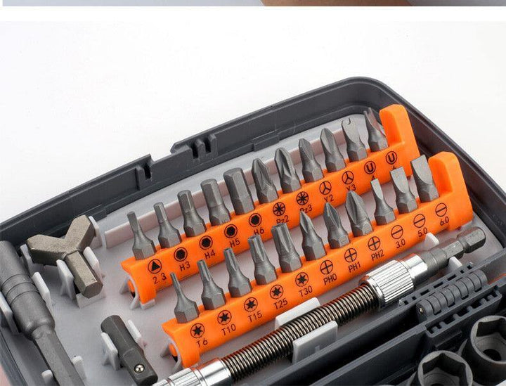 38Pcs Multi-Function Screwdrivers Set Combination Ratchet Phillips Screwdriver Household Repair Screw Driver